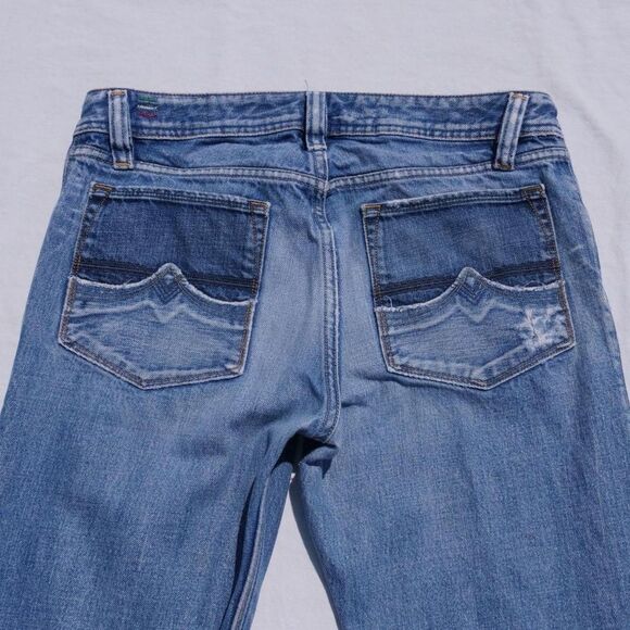 Thrashed y2k Diesel ZAF bootcut button fly jeans - Picture 8 of 8